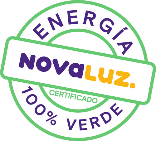 Certificado Novaluz energía verde